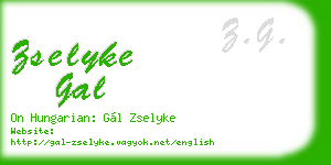 zselyke gal business card